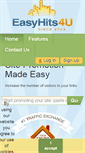 Mobile Screenshot of easyhits4u.com