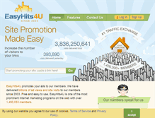 Tablet Screenshot of easyhits4u.com